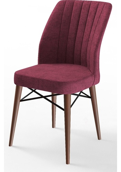 Canisa Concept Arp Serisi Sabit Mutfak Masası Takımı 70x110 Barok Desen Masa 4 Bordo Sandalye Beyaz Canisa Concept Arp Serisi Sabit Mutfak Masası Takımı 70x110 Barok Desen Masa 4 Bordo Sandalye Beyaz