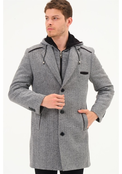 Dewberry Plt8371 Dewbrry Erkek Palto-Diagonal Siyah- Gri-Diagonal Siyah- Gri Siyah - Gri Dewberry Plt8371 Dewbrry Erkek Palto-Diagonal Siyah- Gri-Diagonal Siyah- Gri Siyah - Gri