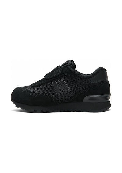 New Balance P51565p Çocuk Hakiki Süet File Panelli Cırt Cırtlı Retro Koşu Sneaker Siyah