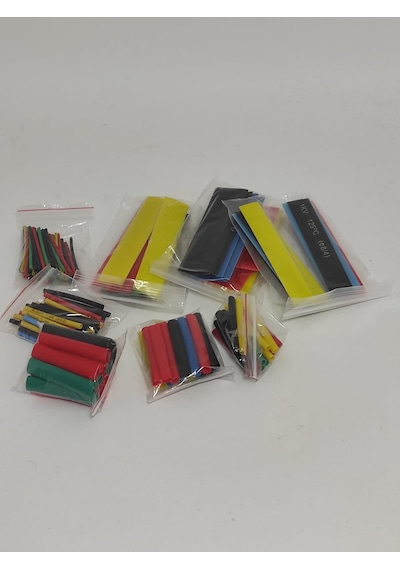 164 Parça Kablo Makaron Seti Isıya Dayanıklı Kalo Koruyucu Kablo N11.983