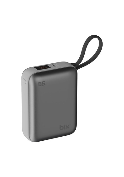 Pb120 20000mah Pd 65w Cep Boyu Kompakt Tasarımlı Dijital Göstergeli Powerbank Taşınabilir Süper Hızlı Şarj Cihazı Gri