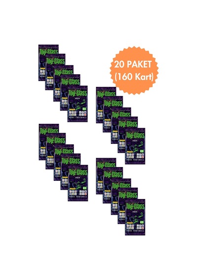 Toyika Panini Top Class 2025 Trading Cards 8li X 20 Adet