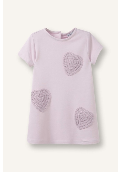 Defacto Elbise Kız Bebek H2168a526smpn425 Pembe-pn425