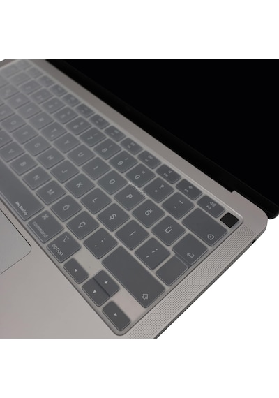 Us İngilizce Klavye Koruyucu Macbook Air 13 A2179 A2337 M1 Uyumlu Us Ansı Amerikan Düz Enter