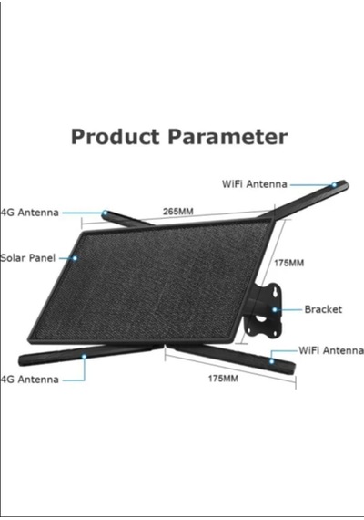 Avenır Av-4g-rtr 20watt Güneş Enerjili Solar 4g Wifi İnternet Dağıtıcı Port Router