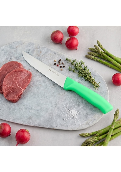 Aryıldız Rexa Ekmek Bıçak Yeşil 14,5 Cm Renkli