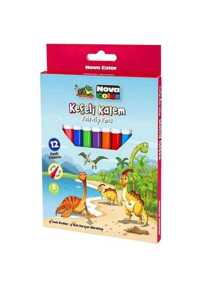 Nova Color Keçeli Kalem 12'li