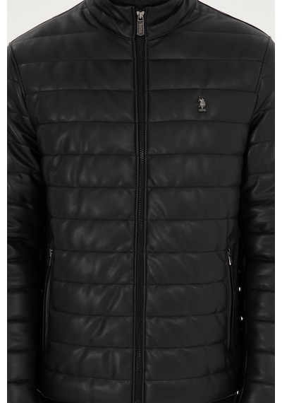 U.s. Polo Assn. Erkek Siyah Deri Mont-kaban 50297251-001 001sıyah