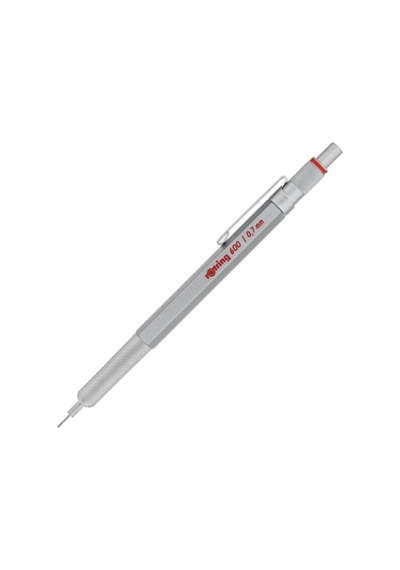 Rotring 600 Krom Versatil Kalem, 0.7mm, Gümüş