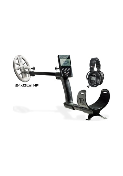 Xp Deus Dedektör Ana Ünite, Ws5 Kablosuz Kulaklık Ve 24x13cm Hf Başlık İle