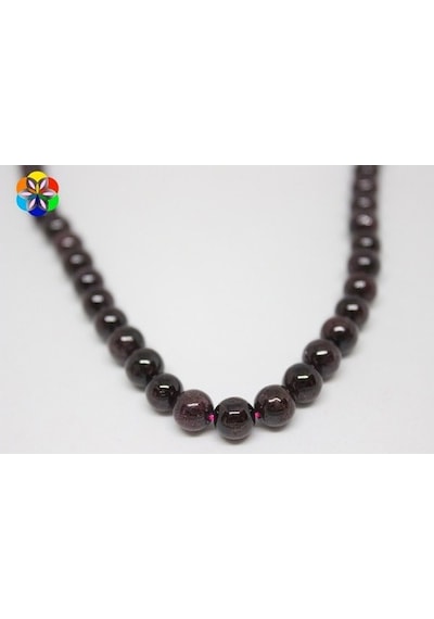 Lal (Granat) (Garnet) Taşı Dizi 7Mm