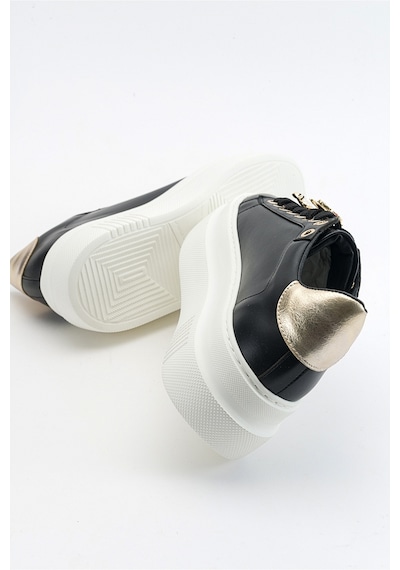 Luvishoes Ater Siyah Kadın Spor Ayakkabı Siyah