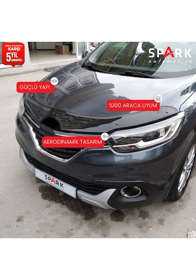 Renault Kadjar 2015- Yılı Ve Sonrası Uyumlu Kaput Rüzgarlığı 3mm