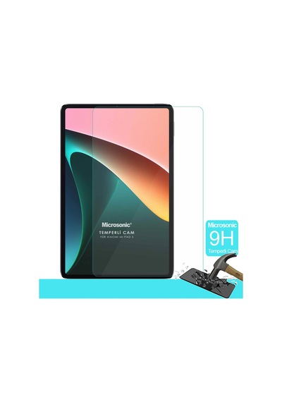 Microsonic Xiaomi Uyumlu Mi Pad 5 Tempered Glass Cam Ekran Koruyucu
