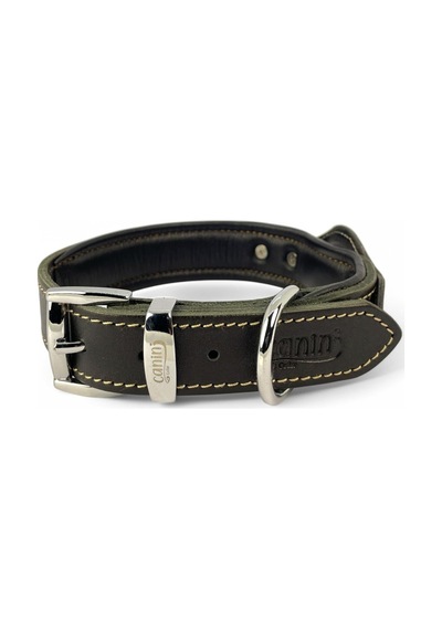 Canini Collar Hakiki Klasik Deri Airtag Uyumlu Köpek Tasması Dayanıklı, Konforlu Ve Şık Tasarım, Airtag Bölm Genel