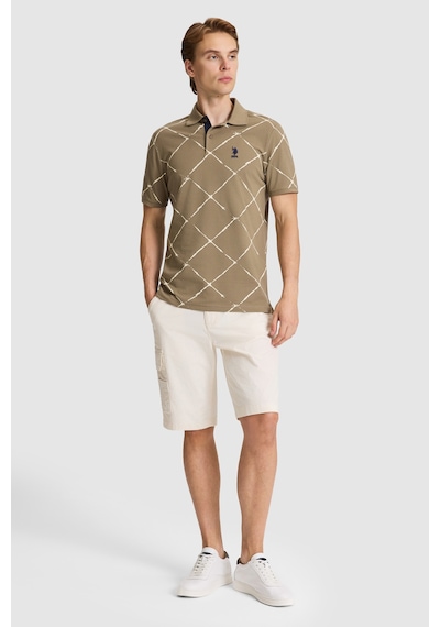 U.S. Polo Assn. U.s. Polo Assn. Erkek Haki Tişört 50326954-vr027
