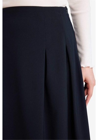 Defacto A Kesim Maxi Etek G8839ax26spnv243 Lacivert-nv243