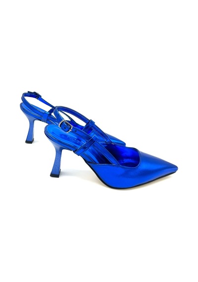Nostra Shoes Saks Mavi Emily Kadın Topuklu Ayakkabı Saks Mavi