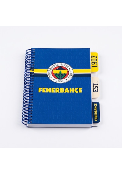 Bakgelal Fenerbahçe Fb Lisanslı Spiralli Ayraçlı Not Defteri Sarı Lacivert Taraftar Defteri 1 Adet - 9032960232116 Sarı - Lacivert