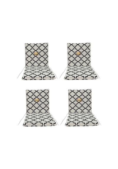 Viphomeconcept Sandalye Minderi 4 Adet Arkalıklı Büyük Fermuarlı Alaçatı Viphomeconcept Sandalye Minderi 4 Adet Arkalıklı Büyük Fermuarlı Alaçatı