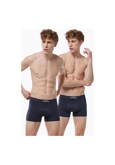 Malabadi Erkek Füme 2 Li Pamuk Elastan Boxer 075 Füme