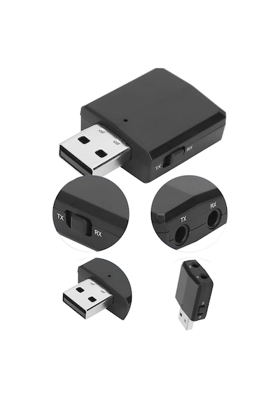 Ev Ofis Araç İçi Oyuncu İçin Aux Girişi Usb Bluetooth Çevirici Adapter Aux Usb Bt Dönüştürücü