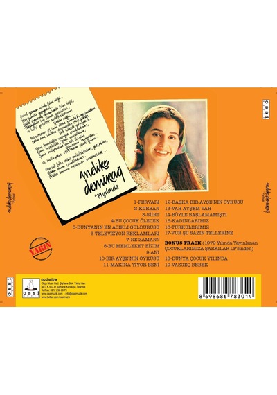 Melike Demirağ 79 Yılında - Cd