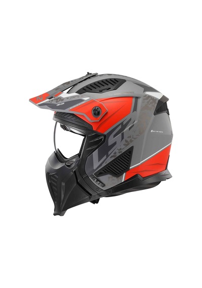 Ls2 Drifter Devor Açık Kask Mat Gri