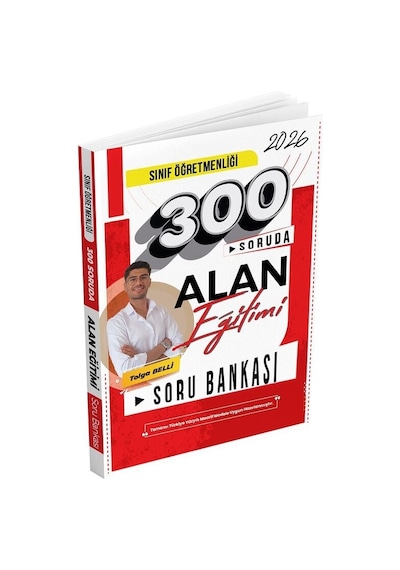Dizgi Kitap 2026 Öabt Sınıf Öğretmenliği 300 Soruda Alan Eğitimi Soru Bankası - Tolga Belli Dizgi Kitap Yayınları