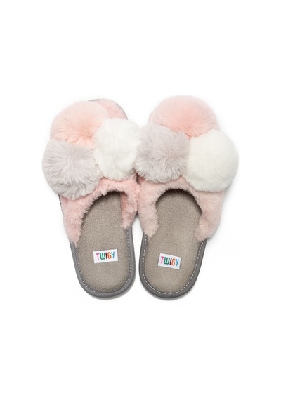 Twigy Sofıa Kadın Ev Terliği Pembe 36/41 AA0022 Pembe