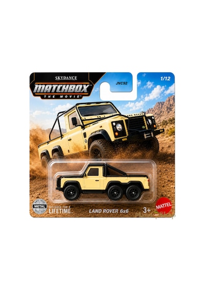 Matchbox Project Convoy Teklileri Land Rover 6x6 Jnd09 Çok Renkli