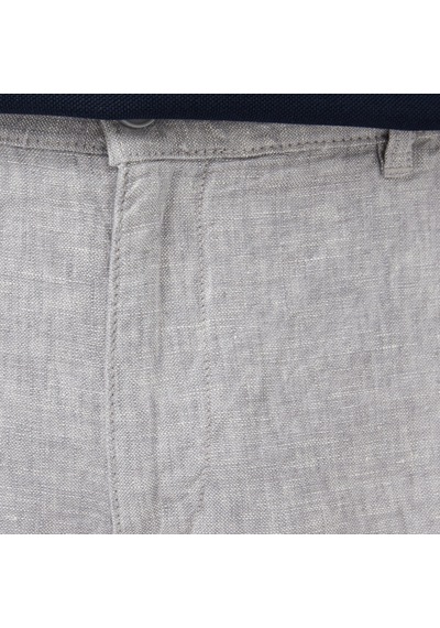 Nautica Erkek Gri Regular Fit Keten Şortdüzb65232t