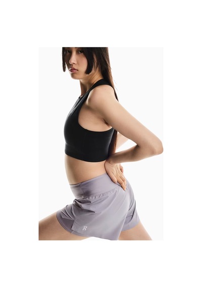On Court Shorts Kadın Tenis Şortu Performans Tasarımı Mor