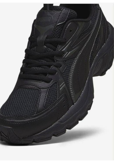 Puma Milenio Tech Beyaz Erkek Spor Ayakkabı Siyah