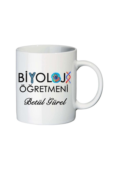 Biyoloji Öğretmenine Isimli Set - Öğretmenler Günü Hediyesi