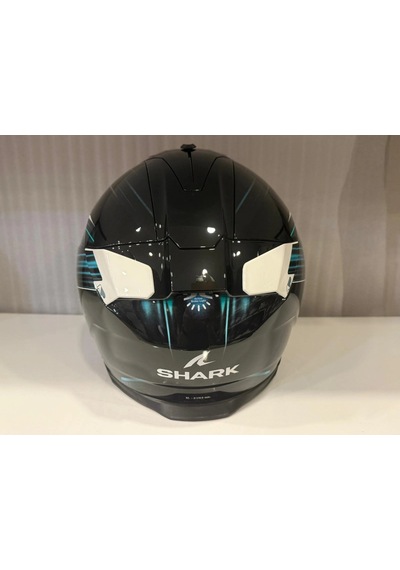 Kask Shark Skwal İ3 Lıght-blur Siyah/mavi/yeşil Siyah Mavi Yeşil