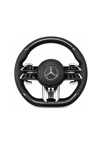 Autogp Mercedes Amg 2021 Direksiyon Simidi Carbon F1 Vites+cruze Control+airbag