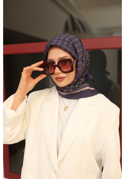 Silk Home Olinda Eşarp 48004-41 Lacivert