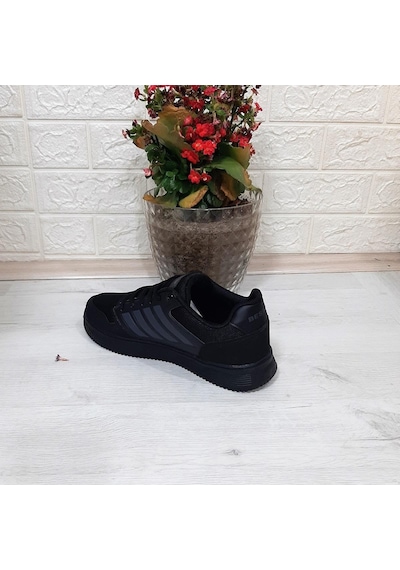 Bestof 074 Siyah-siyah Sneaker Düz Taban Hafif Rahat Spor Çift Ayakkabısı 001 Bestof 074 Siyah-siyah Sneaker Düz Taban Hafif Rahat Spor Çift Ayakkabısı 001