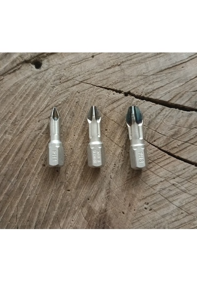 WÜRTH PH3 YILDIZ BİTS UÇ 25MM PH2 COBALT ÇELİK PH1 VİDA SIKMA UCU