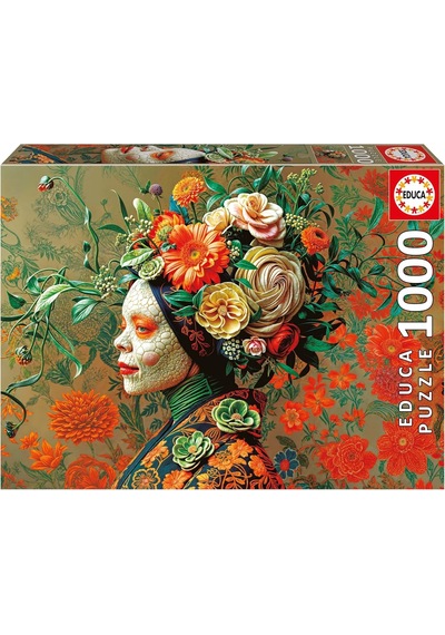 Educa 1000 Parça Kraliçe Kertenkele Puzzle - 20233 - Queen Lizard
