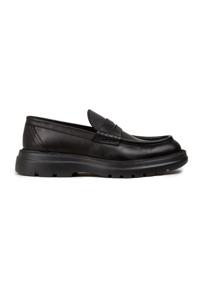Deery Erkek Hakiki Deri Siyah Loafer Ayakkabı - 02006msyhe01 Siyah