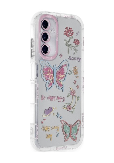 Newface - 142 - Samsung Galaxy Uyumlu A05s Kılıf Reflexion Desenli Kapak - - Csmo-tex - Desen 8