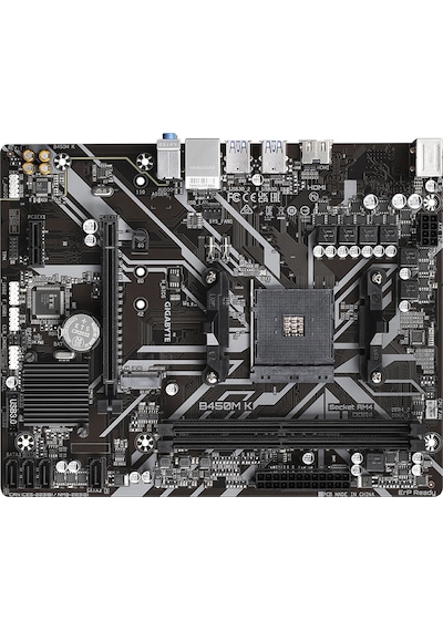 Gigabyte B450M K AMD B450 3600 MHz (OC) DDR4 Soket AM4 mATX Anakart