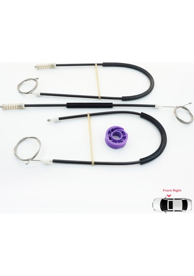 Ön Sağ Kapı Cam Kriko Seti Seat Toledo Mk3 2004-09 Altea Xl İçin