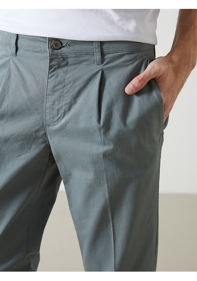 Lcwaıkıkı Classic Yeşil Standart Kalıp Erkek Pileli Chino Pantolon