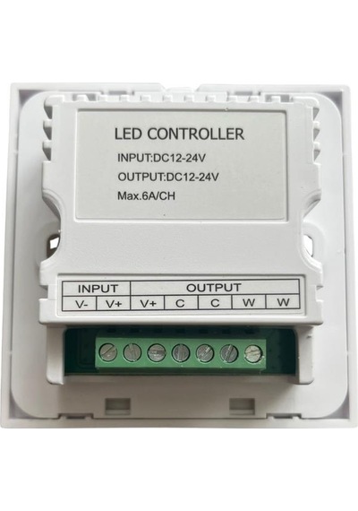 Rgbw Anahtarlı Duvar Tipi Display Göstergeli Panel Tipi Gömme Led Kontrol 5-24v