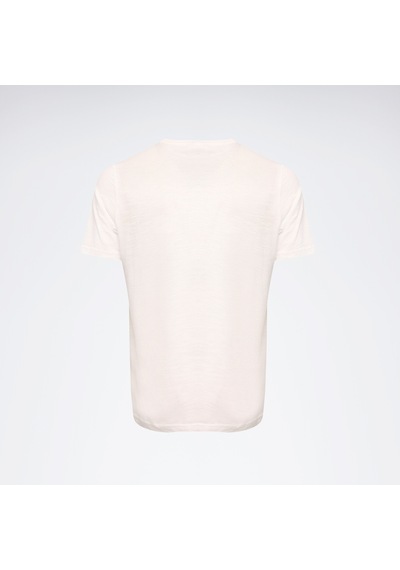 Reebok Sumth Tee Erkek Beyaz Tişört Beyaz