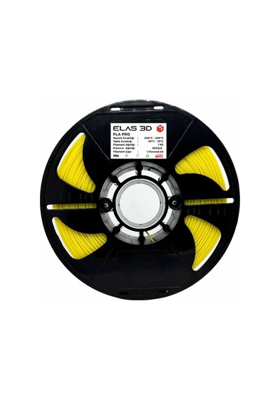 Elas 3d Sarı Pla Pro 1kg Filament