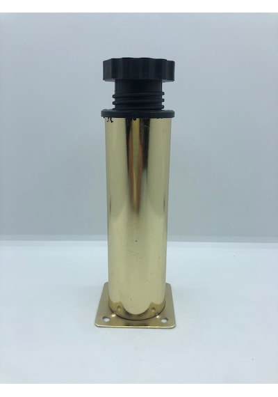 Metal,15 Cm Gold Kaplama ,dolap,koltuk,baza Mobilya Ayağı 4 Adt